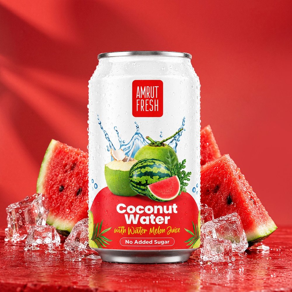 Amrut Fresh Coconut Water with Watermelon Juice